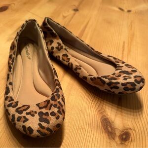 Leopard Print Women's Flats